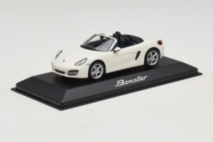 Porsche Boxster 981 Valkoinen Minichamps 1:43 WAP0202000D Metalli — kuva 2 / 5