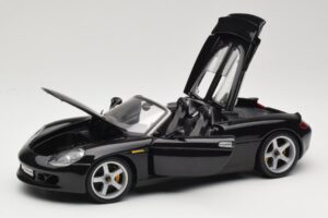 Porsche Carrera GT 980 Musta Maisto 1:18 36622 Metalli — kuva 2 / 8