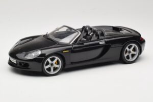 Porsche Carrera GT 980 Musta Maisto 1:18 36622 Metalli