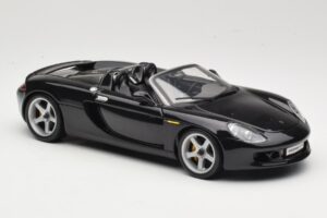 Porsche Carrera GT 980 Musta Maisto 1:18 36622 Metalli — kuva 7 / 8