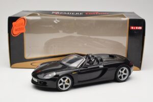 Porsche Carrera GT 980 Musta Maisto 1:18 36622 Metalli — kuva 8 / 8