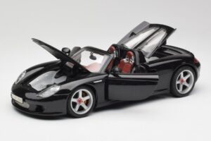 Porsche Carrera GT Musta Maisto 1:18 36665 Metalli — kuva 2 / 8
