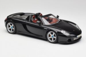 Porsche Carrera GT Musta Maisto 1:18 36665 Metalli — kuva 6 / 8