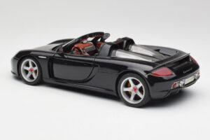 Porsche Carrera GT Musta Maisto 1:18 36665 Metalli — kuva 7 / 8