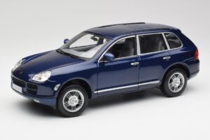 Porsche Cayenne S 9PA Dark Sea Sininen Metallic Maisto 1:18 31635 Metalli