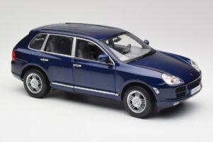 Porsche Cayenne S 9PA Dark Sea Sininen Metallic Maisto 1:18 31635 Metalli — kuva 6 / 8