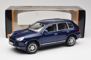 Porsche Cayenne S 9PA Dark Sea Sininen Metallic Maisto 1:18 31635 Metalli — kuva 8 / 8