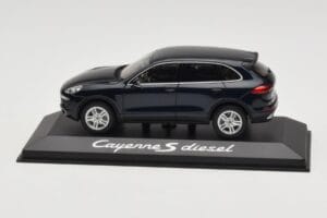 Porsche Cayenne 958 S Diesel Blue Metallic Minichamps 1:43 WAP0200080E Metalli