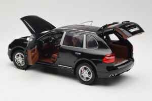 Porsche Cayenne Turbo 957 Musta Norev 1:18 WAP02112317 Metalli — kuva 5 / 8