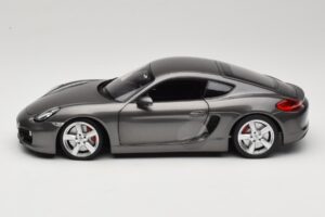 Porsche Cayman 981 S Harmaa Minichamps 1:18 WAP0210070D Metalli — kuva 4 / 8