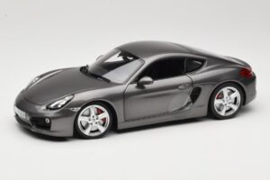 Porsche Cayman 981 S Harmaa Minichamps 1:18 WAP0210070D Metalli