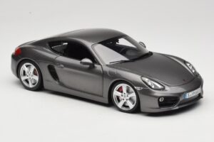 Porsche Cayman 981 S Harmaa Minichamps 1:18 WAP0210070D Metalli — kuva 6 / 8