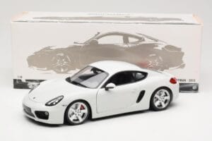 Porsche Cayman 981 Valkoinen Minichamps 1:18 113062221 Metalli — kuva 8 / 8