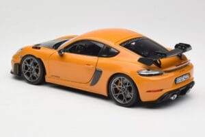 Porsche Cayman GT4 RS 982 Weissach Package Bahama Yellow Norev 1:18 187252 Metalli — kuva 7 / 8