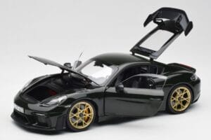 Porsche Cayman GT4 RS 982 Weissach Package Brewster Green Norev 1:18 187250 Metalli — kuva 2 / 8