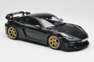 Porsche Cayman GT4 RS 982 Weissach Package Brewster Green Norev 1:18 187250 Metalli — kuva 6 / 8