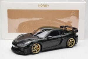 Porsche Cayman GT4 RS 982 Weissach Package Brewster Green Norev 1:18 187250 Metalli — kuva 8 / 8