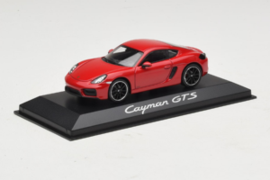 Porsche Cayman 981 GTS Punainen Minichamps 1:43 WAP0200150E Metalli — kuva 2 / 5