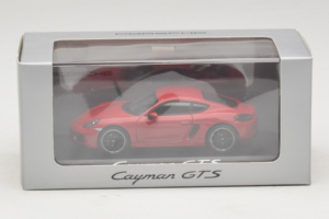 Porsche Cayman 981 GTS Punainen Minichamps 1:43 WAP0200150E Metalli — kuva 5 / 5