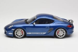Porsche Cayman R 987.2 Aqua Blue Metallic GT Spirit 1:18 GT901 Hartsi — kuva 3 / 6
