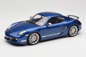 Porsche Cayman R 987.2 Aqua Blue Metallic GT Spirit 1:18 GT901 Hartsi