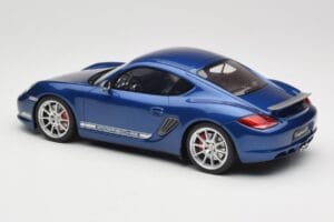 Porsche Cayman R 987.2 Aqua Blue Metallic GT Spirit 1:18 GT901 Hartsi — kuva 5 / 6