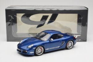 Porsche Cayman R 987.2 Aqua Blue Metallic GT Spirit 1:18 GT901 Hartsi — kuva 6 / 6