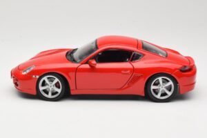 Porsche Cayman S 987.2 Punainen Maisto 1:18 31122 Metalli — kuva 4 / 8