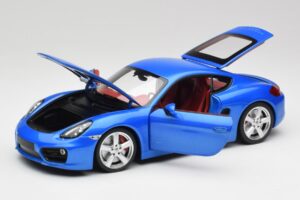 Porsche Cayman 981 S Aqua Sininen Metallic Minichamps 1:18 110062221 Metalli — kuva 2 / 8