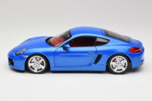 Porsche Cayman 981 S Aqua Sininen Metallic Minichamps 1:18 110062221 Metalli — kuva 4 / 8