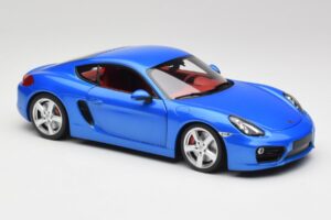 Porsche Cayman 981 S Aqua Sininen Metallic Minichamps 1:18 110062221 Metalli — kuva 6 / 8