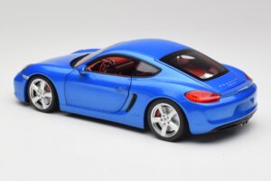Porsche Cayman 981 S Aqua Sininen Metallic Minichamps 1:18 110062221 Metalli — kuva 7 / 8
