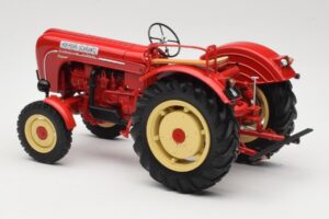 Porsche-Diesel Super Traktori Hofherr Schrantz Punainen Minichamps 1:18 109183071 Metalli — kuva 7 / 8