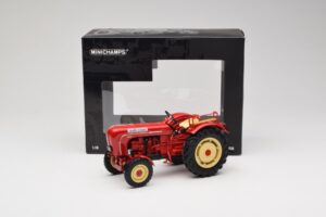 Porsche-Diesel Super Traktori Hofherr Schrantz Punainen Minichamps 1:18 109183071 Metalli — kuva 8 / 8
