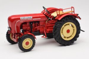 Porsche-Diesel Super Traktori Hofherr Schrantz Punainen Minichamps 1:18 109183071 Metalli