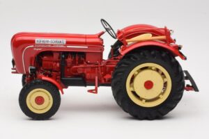 Porsche-Diesel Super Traktori Hofherr Schrantz Punainen Minichamps 1:18 109183071 Metalli — kuva 4 / 8
