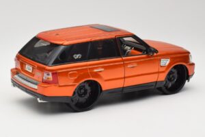 Range Rover Sport L320 Oranssi Maisto 1:18 31081 Metalli — kuva 3 / 8
