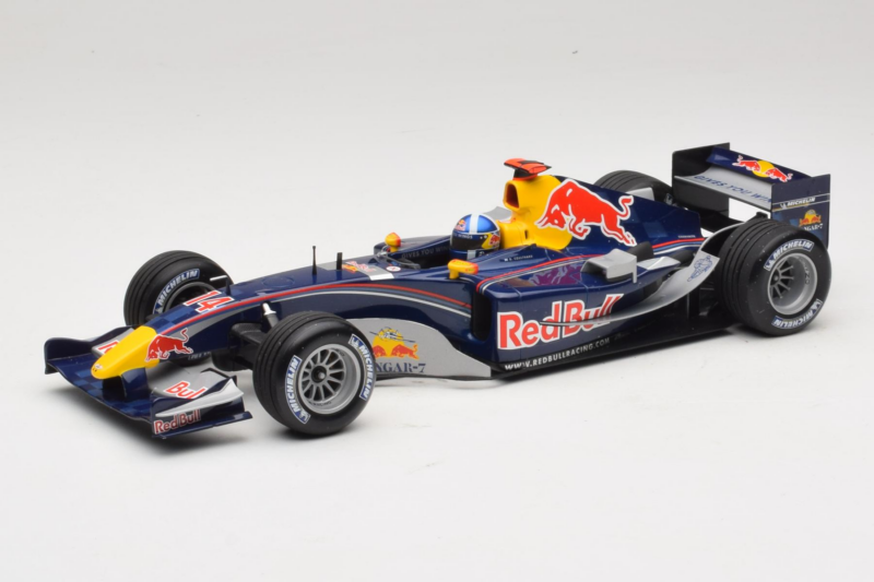 Red Bull RB1 Cosworth #14 D. Coulthard Red Bull Racing Showcar 2005 Minichamps 1:18 100050014 Metalli