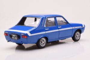Renault 12 Gordini Ilman Puskureita Bleu de France Norev 1:18 185248 Metalli — kuva 3 / 8