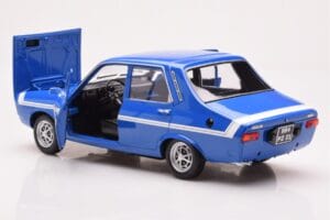 Renault 12 Gordini Ilman Puskureita Bleu de France Norev 1:18 185248 Metalli — kuva 5 / 8
