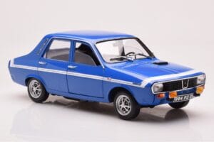 Renault 12 Gordini Ilman Puskureita Bleu de France Norev 1:18 185248 Metalli — kuva 6 / 8