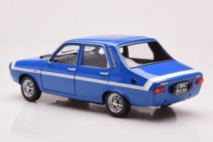 Renault 12 Gordini Ilman Puskureita Bleu de France Norev 1:18 185248 Metalli — kuva 7 / 8