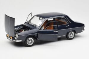 Renault 12 TS Tummansininen Norev 1:18 185214 Metalli — kuva 2 / 8