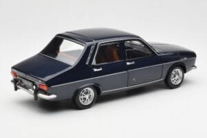 Renault 12 TS Tummansininen Norev 1:18 185214 Metalli — kuva 3 / 8