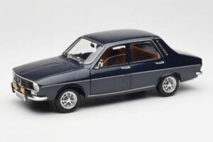 Renault 12 TS Tummansininen Norev 1:18 185214 Metalli