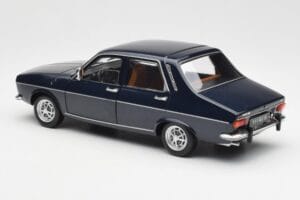 Renault 12 TS Tummansininen Norev 1:18 185214 Metalli — kuva 7 / 8