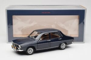Renault 12 TS Tummansininen Norev 1:18 185214 Metalli — kuva 8 / 8
