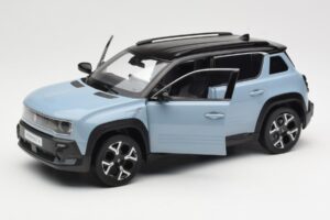 Renault 4 E-Tech Electric Cloud Blue Norev 1:18 185521 Metalli — kuva 2 / 8
