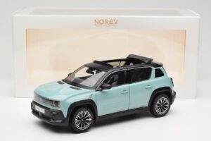 Renault 4 E-Tech Electric Hauts de France Green Norev 1:18 185520 Metalli — kuva 8 / 8