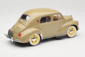Renault 4CV Berline Gris Ardoise Solido 1:18 8059 Metalli — kuva 3 / 8